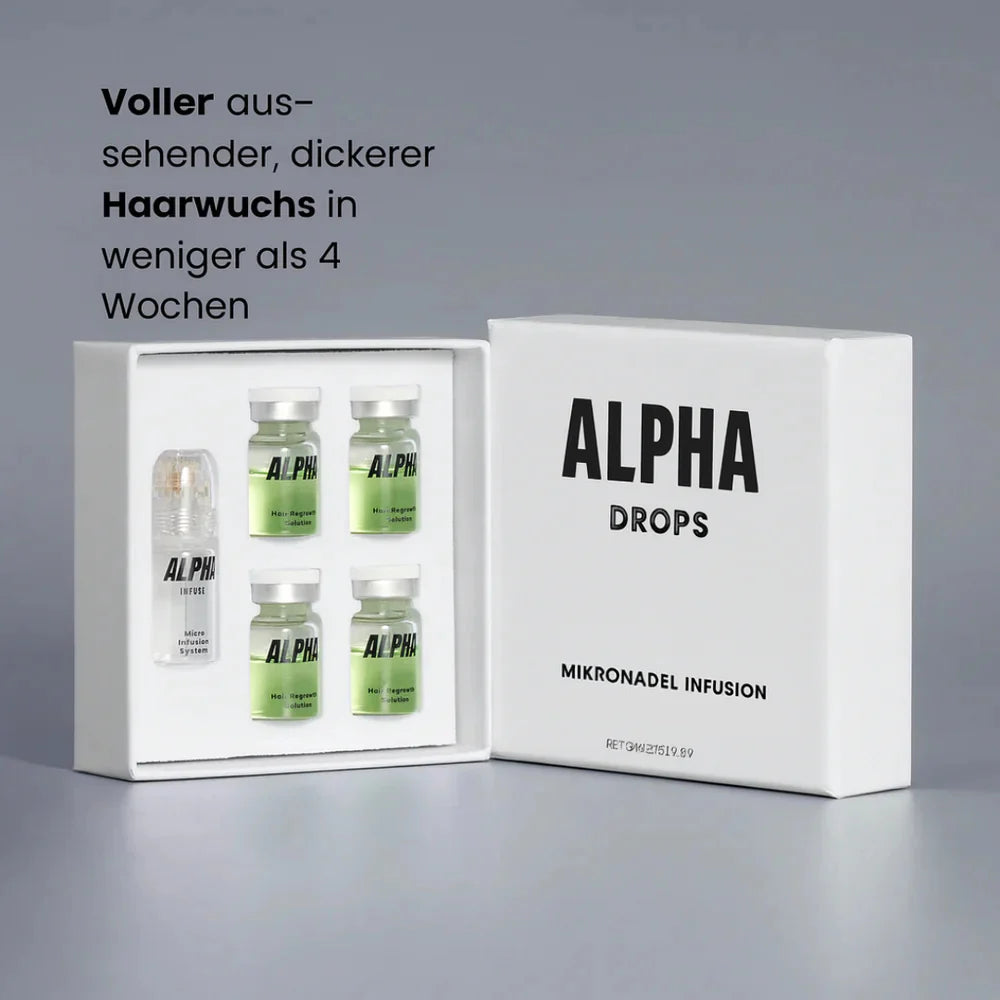 AlphaDrops™ Volle Haare in 30 Tagen