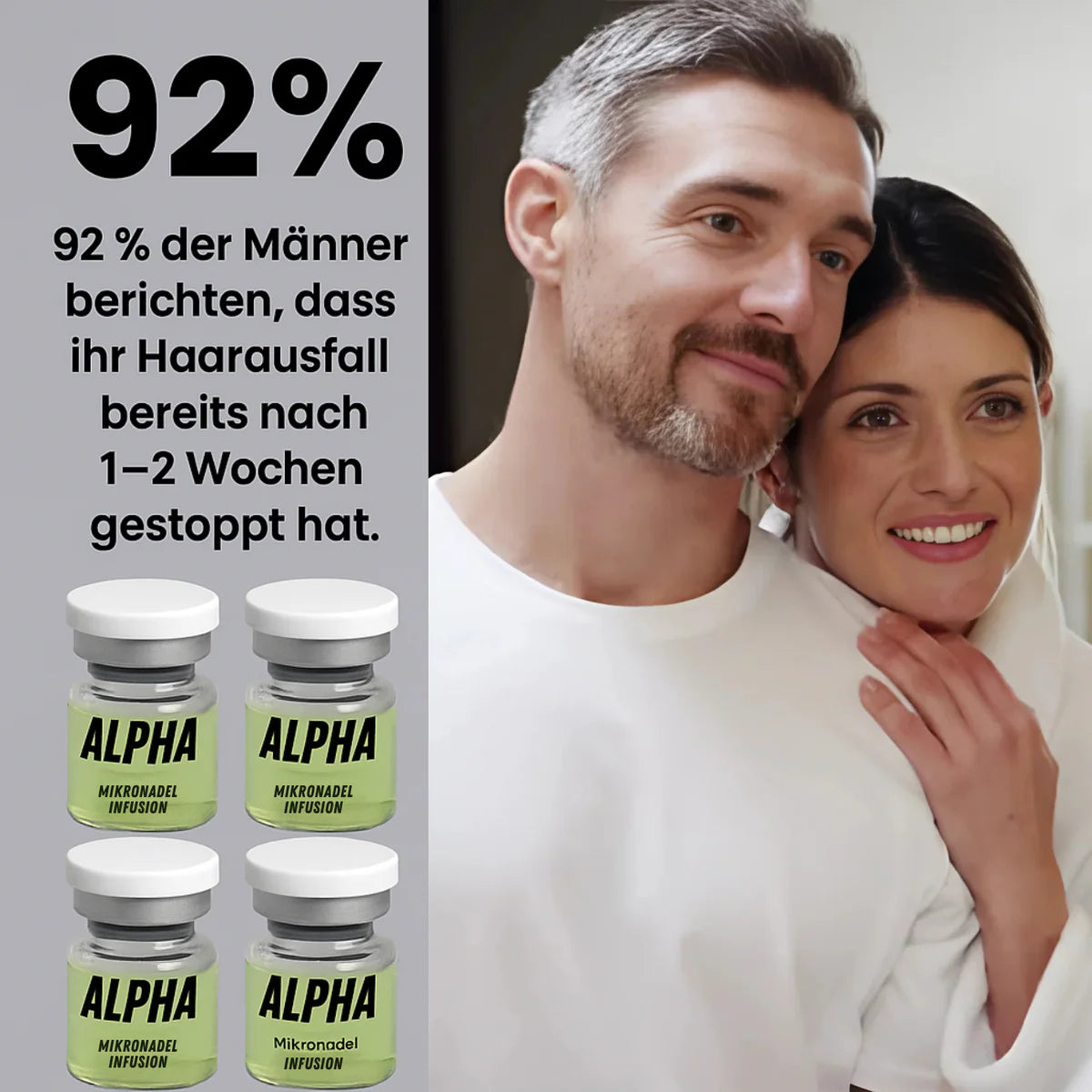 AlphaDrops™ Volle Haare in 30 Tagen